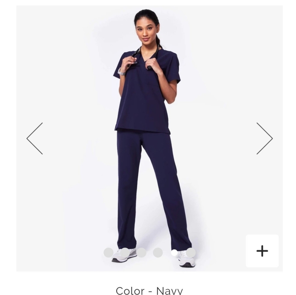 Figs Livingston Navy Pants